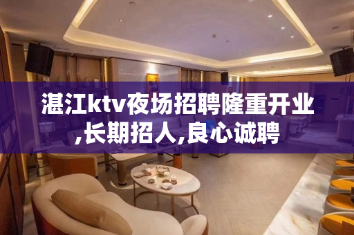 湛江ktv夜场招聘隆重开业,长期招人,良心诚聘