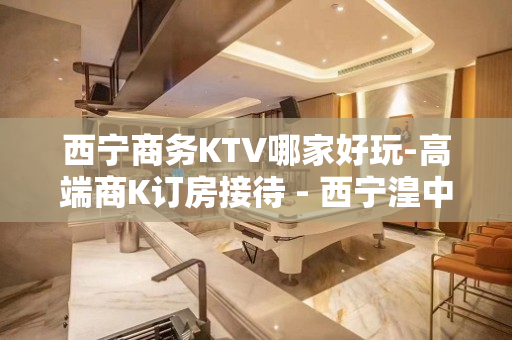 西宁商务KTV哪家好玩-高端商K订房接待 - 西宁湟中KTV大全 