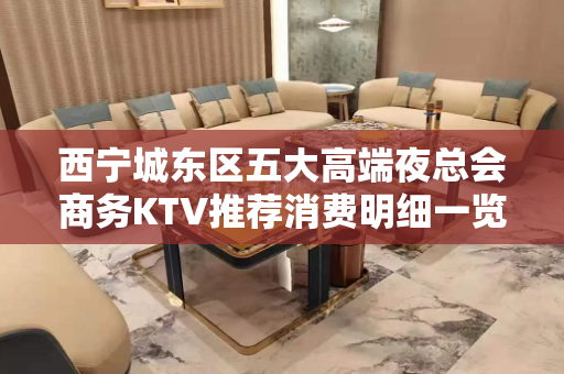 西宁城东区五大高端夜总会商务KTV推荐消费明细一览 - 西宁城东KTV大全 