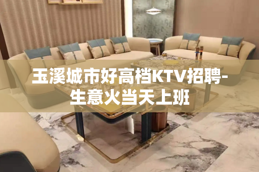 玉溪城市好高档KTV招聘-生意火当天上班