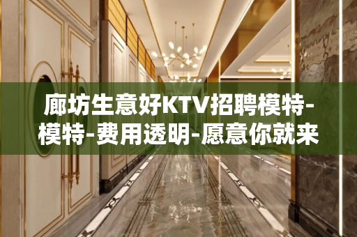 廊坊生意好KTV招聘模特-模特-费用透明-愿意你就来