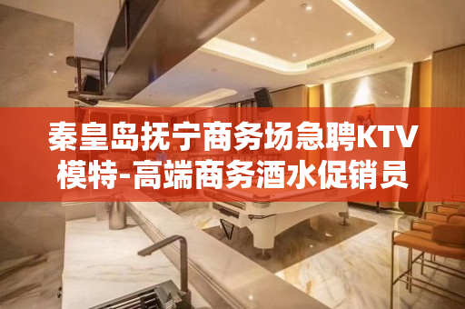 秦皇岛抚宁商务场急聘KTV模特-高端商务酒水促销员改变人生的