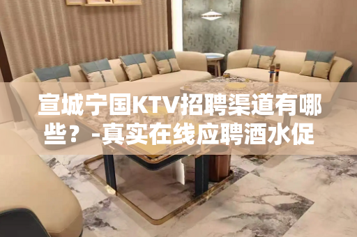 宣城宁国KTV招聘渠道有哪些？-真实在线应聘酒水促销员