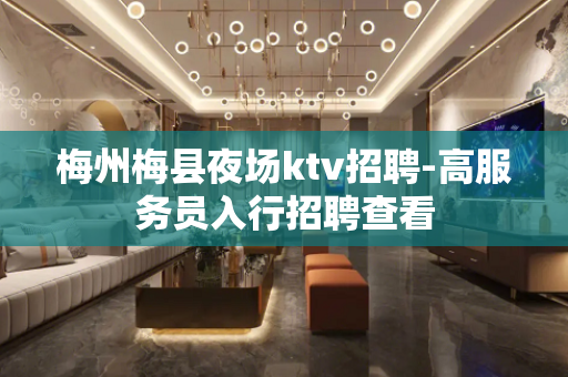 梅州梅县夜场ktv招聘-高服务员入行招聘查看