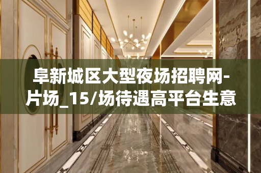 阜新城区大型夜场招聘网-片场_15/场待遇高平台生意好