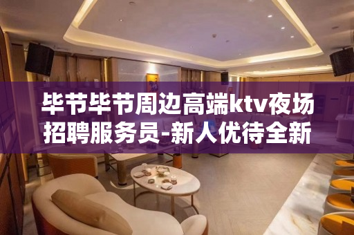 毕节毕节周边高端ktv夜场招聘服务员-新人优待全新方向