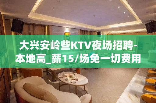 大兴安岭些KTV夜场招聘-本地高_薪15/场免一切费用