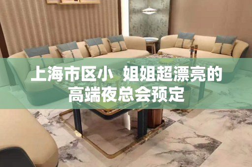 上海市区小  姐姐超漂亮的高端夜总会预定