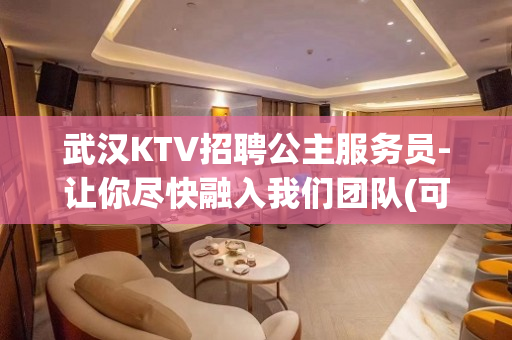 武汉KTV招聘公主服务员-让你尽快融入我们团队(可兼职)