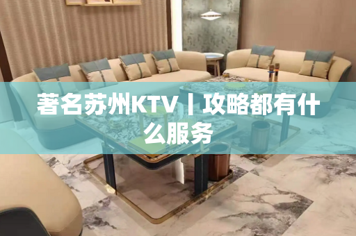 著名苏州KTV丨攻略都有什么服务