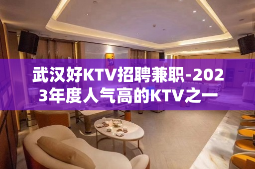 武汉好KTV招聘兼职-2023年度人气高的KTV之一