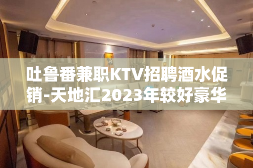 吐鲁番兼职KTV招聘酒水促销-天地汇2023年较好豪华KTV