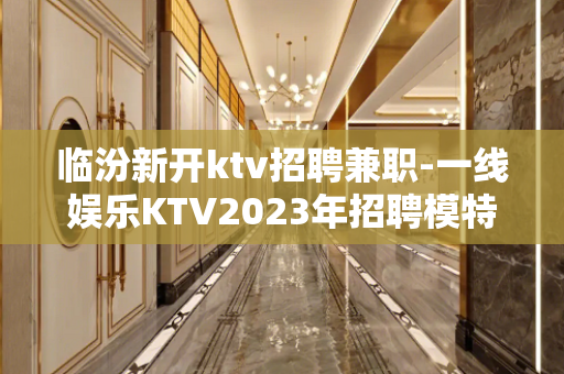 临汾新开ktv招聘兼职-一线娱乐KTV2023年招聘模特
