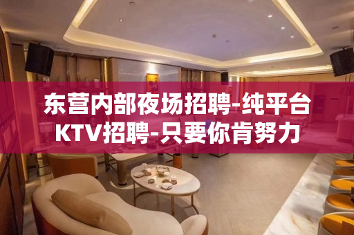 东营内部夜场招聘-纯平台KTV招聘-只要你肯努力