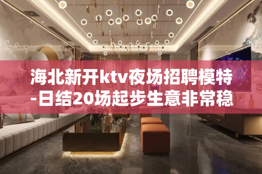 海北新开ktv夜场招聘模特-日结20场起步生意非常稳定