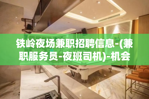 铁岭夜场兼职招聘信息-(兼职服务员-夜班司机)-机会超多