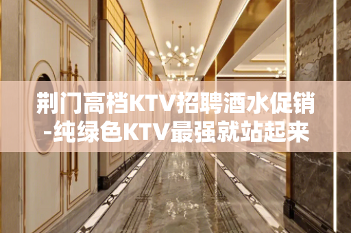 荆门高档KTV招聘酒水促销-纯绿色KTV最强就站起来