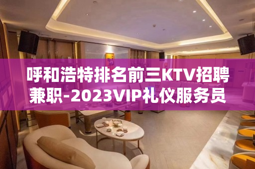 呼和浩特排名前三KTV招聘兼职-2023VIP礼仪服务员模特