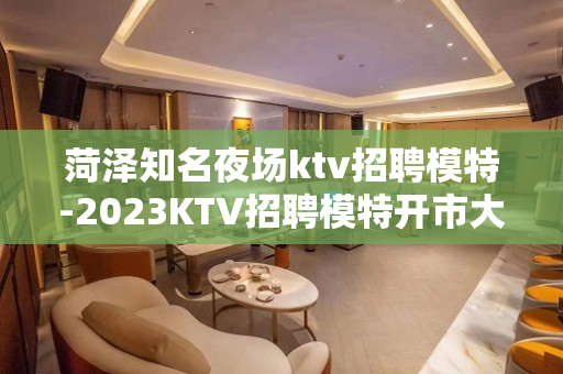 菏泽知名夜场ktv招聘模特-2023KTV招聘模特开市大吉