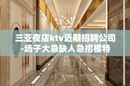 三亚夜店ktv近期招聘公司-场子大急缺人急招模特