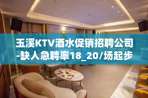 玉溪KTV酒水促销招聘公司-缺人急聘率18_20/场起步