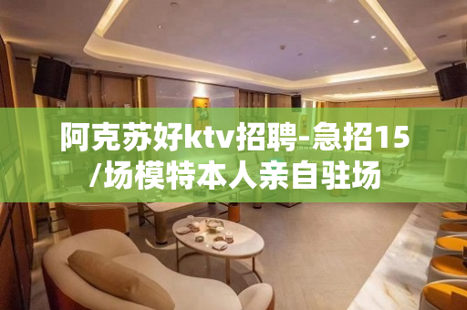 阿克苏好ktv招聘-急招15/场模特本人亲自驻场