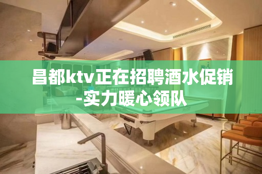 昌都ktv正在招聘酒水促销-实力暖心领队