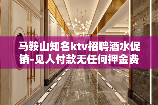 马鞍山知名ktv招聘酒水促销-见人付款无任何押金费用