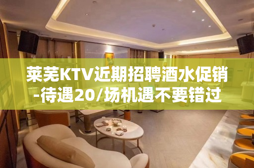 莱芜KTV近期招聘酒水促销-待遇20/场机遇不要错过