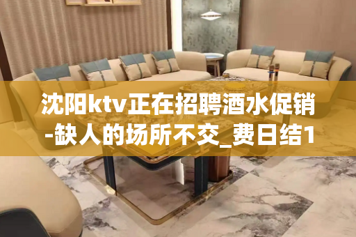 沈阳ktv正在招聘酒水促销-缺人的场所不交_费日结15/场起