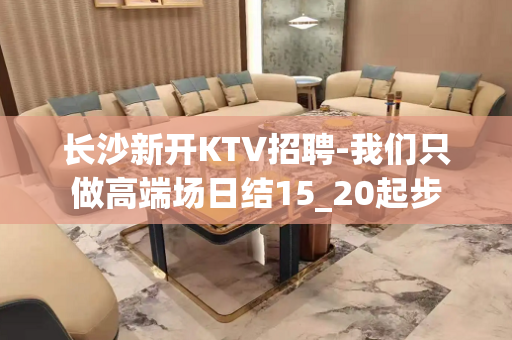 长沙新开KTV招聘-我们只做高端场日结15_20起步