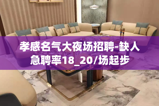 孝感名气大夜场招聘-缺人急聘率18_20/场起步