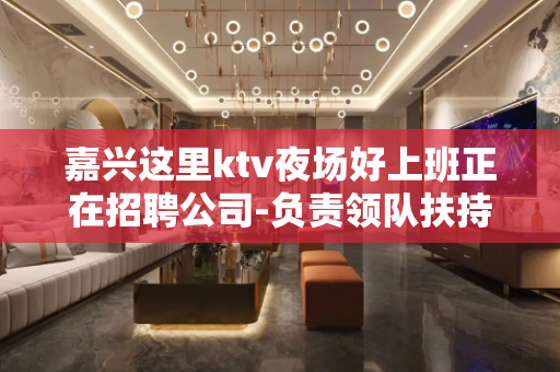 嘉兴这里ktv夜场好上班正在招聘公司-负责领队扶持新人找客源