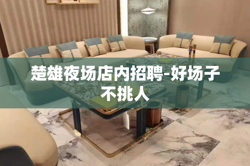 楚雄夜场店内招聘-好场子不挑人