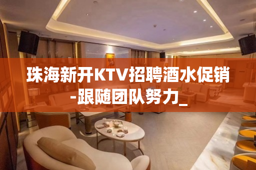 珠海新开KTV招聘酒水促销-跟随团队努力_
