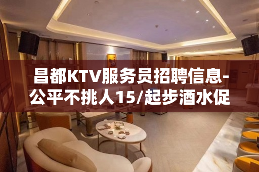 昌都KTV服务员招聘信息-公平不挑人15/起步酒水促销