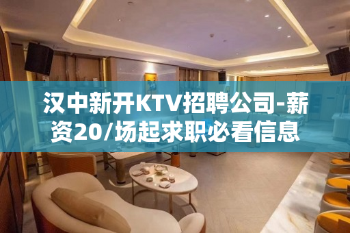 汉中新开KTV招聘公司-薪资20/场起求职必看信息