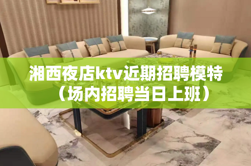 湘西夜店ktv近期招聘模特（场内招聘当日上班）