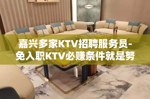 嘉兴多家KTV招聘服务员-免入职KTV必赚条件就是努力