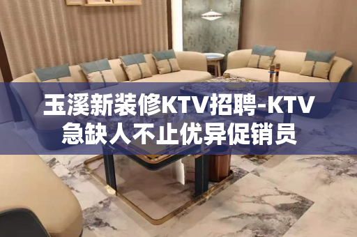 玉溪新装修KTV招聘-KTV急缺人不止优异促销员