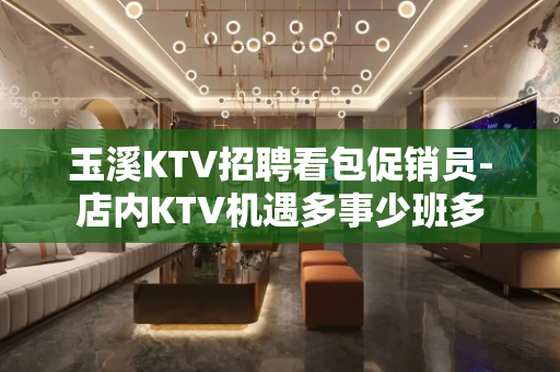 玉溪KTV招聘看包促销员-店内KTV机遇多事少班多