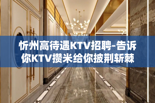 忻州高待遇KTV招聘-告诉你KTV攒米给你披荆斩棘