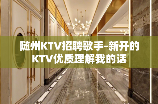 随州KTV招聘歌手-新开的KTV优质理解我的话