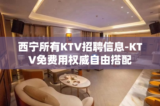 西宁所有KTV招聘信息-KTV免费用权威自由搭配