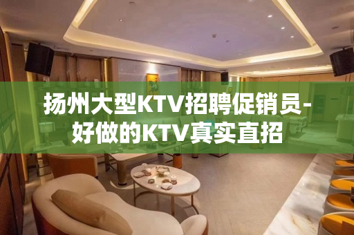 扬州大型KTV招聘促销员-好做的KTV真实直招