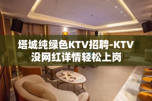 塔城纯绿色KTV招聘-KTV没网红详情轻松上岗