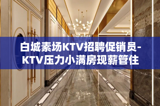 白城素场KTV招聘促销员-KTV压力小满房现薪管住