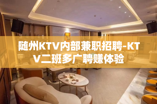 随州KTV内部兼职招聘-KTV二班多广聘赚体验