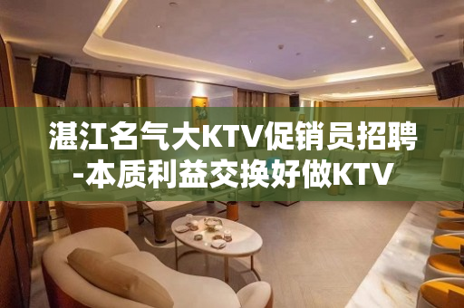 湛江名气大KTV促销员招聘-本质利益交换好做KTV