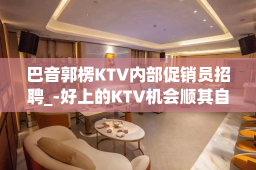 巴音郭楞KTV内部促销员招聘_-好上的KTV机会顺其自然